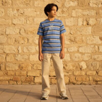 كنزة مخططة من ماكس قطن% 100